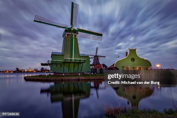 zaanse schans holland - burg stock pictures, royalty-free photos & images