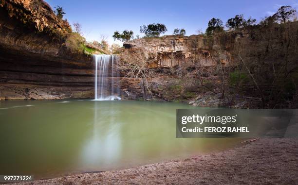 hamilton pool, austin. - feroz stock pictures, royalty-free photos & images