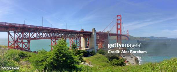 golden gate - alec stock pictures, royalty-free photos & images