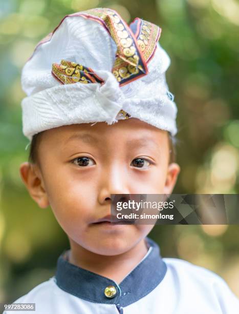 portrait of an indonesian - denpasar stock pictures, royalty-free photos & images