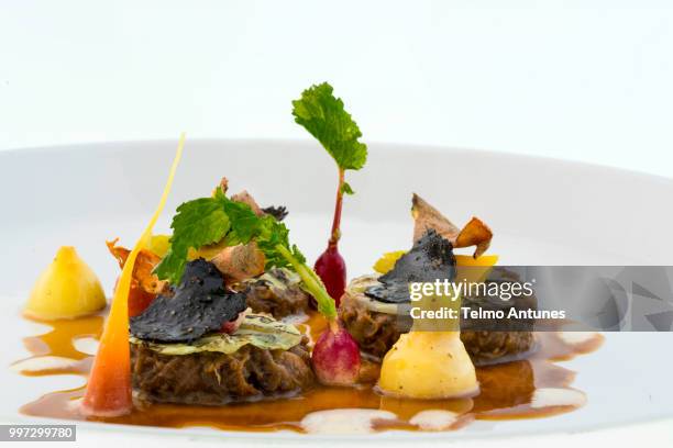 food photography - chef rui silvestre - fauna silvestre stock-fotos und bilder