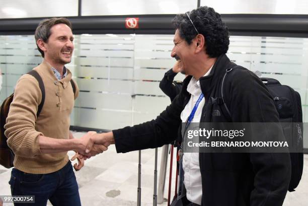 Photographer Yuri Cortez , who unwittingly became part of the celebrations of Croatia in their World Cup semi-final match against England, is...