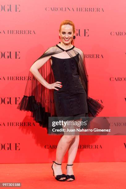 Ana Loking attends Vogue 30th Anniversary Party at Casa Velazquez on July 12, 2018 in Madrid, Spain.