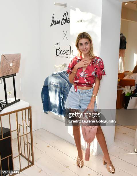 Charlotte Bickley attends the Modern Luxury + Sam Edelman Summer Fashion Event on July 12, 2018 in Southampton, New York.