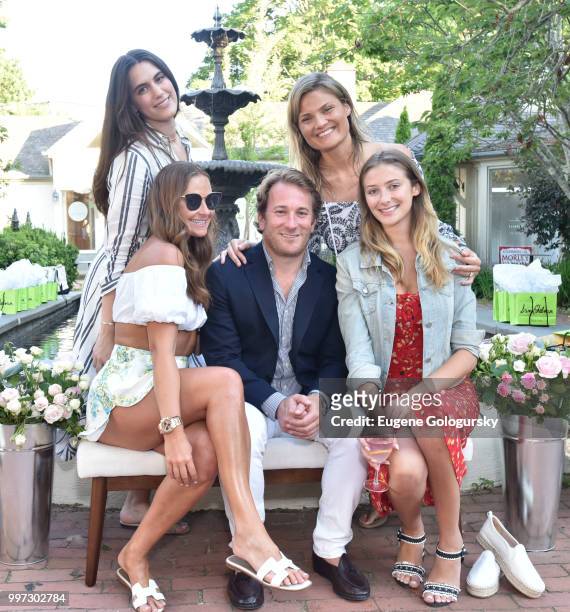 Marina Albright, Francesca Pasini, Todd Meadow, Lizzi Bickford, and Jessica Sodokoff attend the Modern Luxury + Sam Edelman Summer Fashion Event on...