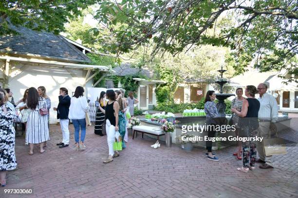 Atmosphere at the Modern Luxury + Sam Edelman Summer Fashion Event on July 12, 2018 in Southampton, New York.