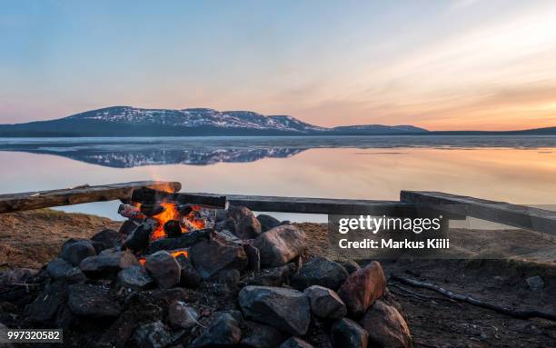 Muonio Finland High-Res Stock Photo