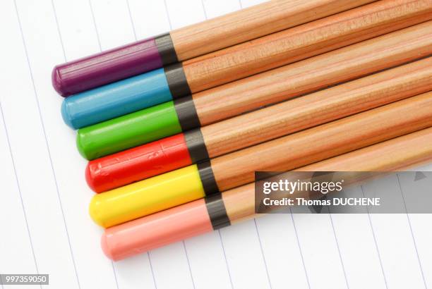 pencils 2 - duchene imagens e fotografias de stock