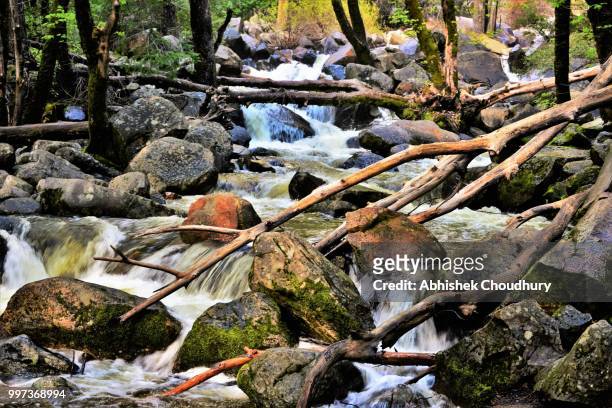 flowing river - abhishek stock-fotos und bilder