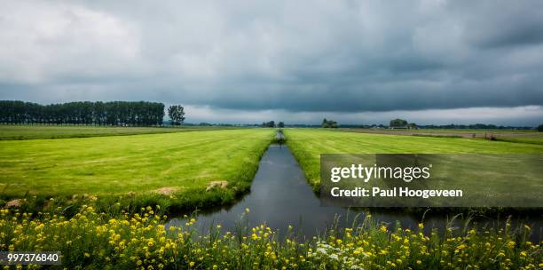 landscape symmetry - hoogeveen fotografías e imágenes de stock