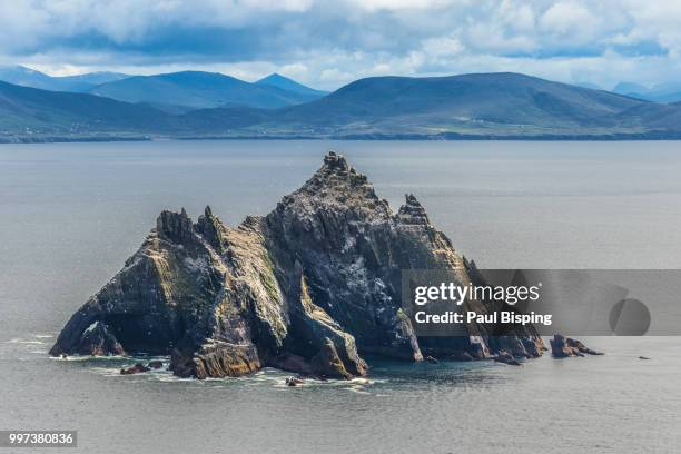 little skellig - bisping stock pictures, royalty-free photos & images