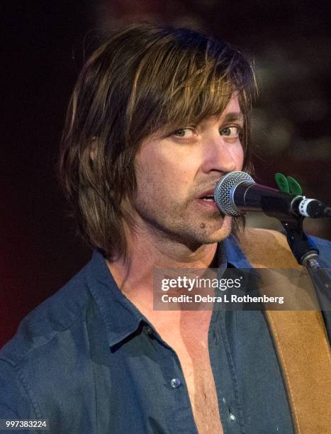 Rhett Miller performs live in concert at City Winery on July 12, 2018 in New York City.