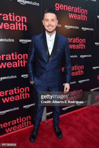 Bobby J attends the premiere of Amazon Studios' "Generation Wealth" at ArcLight Hollywood on July 12, 2018 in Hollywood, California.