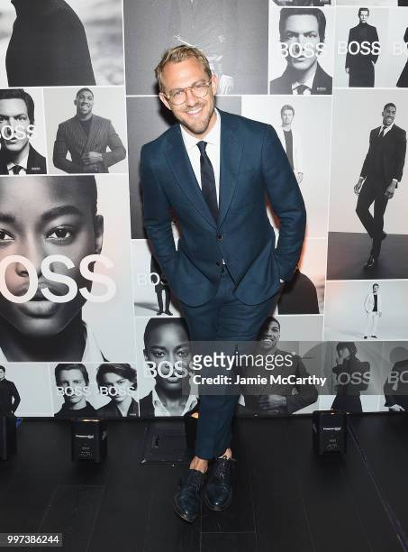 Patrick Janelle attend the Champions Wear BOSS on July 12, 2018 in New York City.
