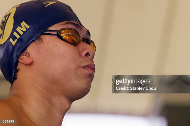 Alex Lim Keng Liat of Malaysia, during a training session held at the Bukit Jalil Aquatic Center, Kuala Lumpur, Malaysia ahead of the 21st South East...