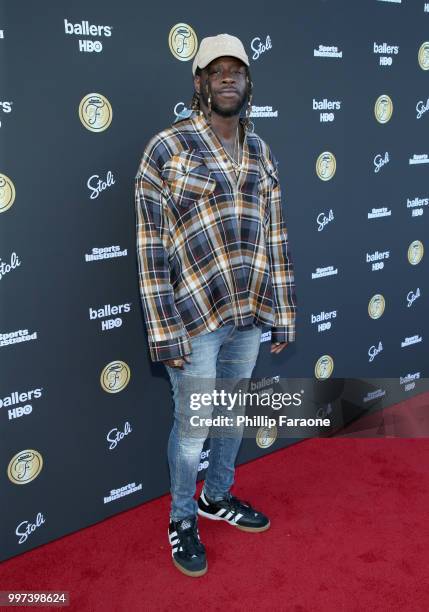 Jay Ajayi attends SI Fashionable 50 Event on July 12, 2018 in Los Angeles, California.