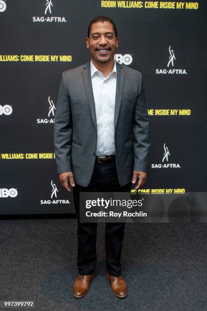 David White attends "Robin Williams: Come Inside My Mind" New York Premiere at The Robin Williams Center on July 12, 2018 in New York City.