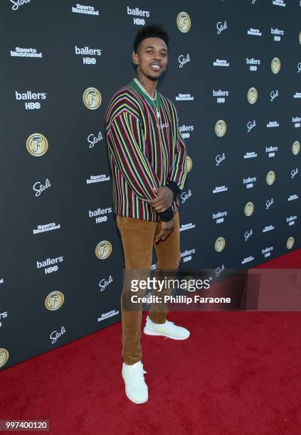 Nick Young attends SI Fashionable 50 Event on July 12, 2018 in Los Angeles, California.