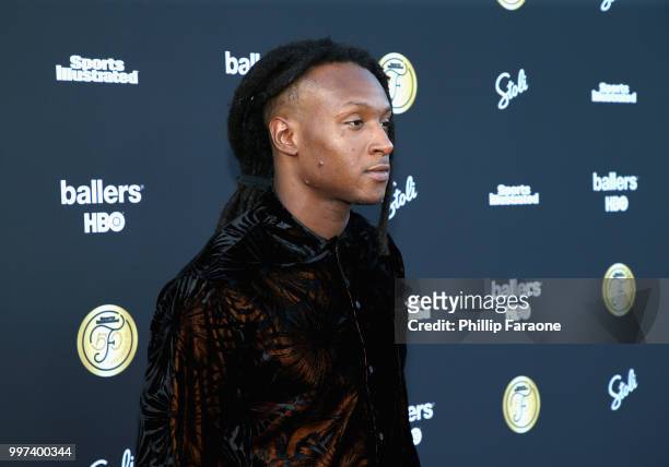 DeAndre Hopkins attends SI Fashionable 50 Event on July 12, 2018 in Los Angeles, California.