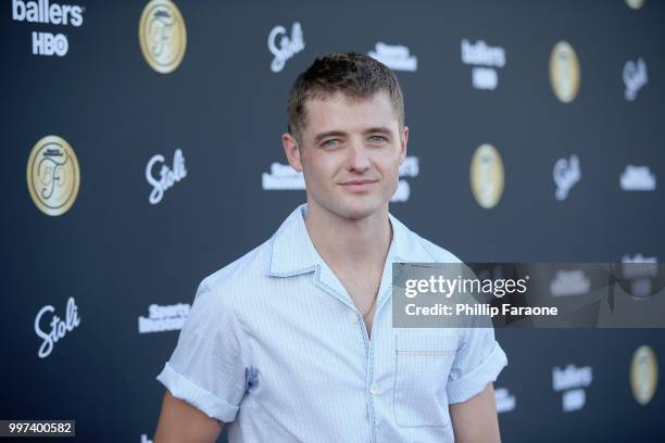 Robbie Rogers attends SI Fashionable 50 Event on July 12, 2018 in Los Angeles, California.