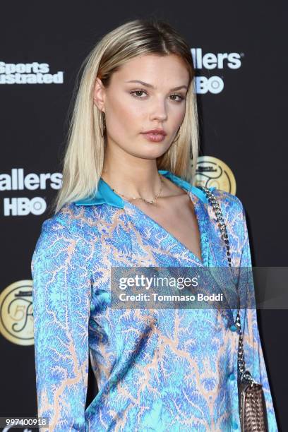 Kelly Rohrbach attends the Sports Illustrated Fashionable 50 on July 12, 2018 in West Hollywood, California.