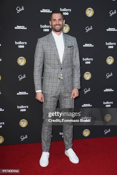 Kevin Love attends the Sports Illustrated Fashionable 50 on July 12, 2018 in West Hollywood, California.