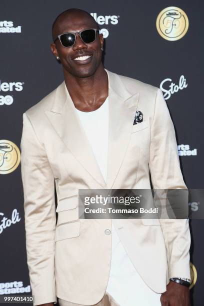 Terrell Owens attends the Sports Illustrated Fashionable 50 on July 12, 2018 in West Hollywood, California.