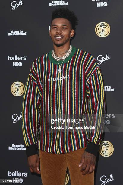 Nick Young attends the Sports Illustrated Fashionable 50 on July 12, 2018 in West Hollywood, California.
