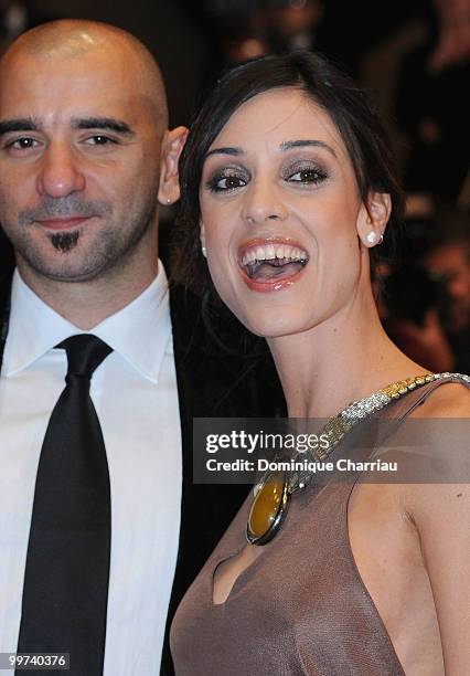 Director Pablo Trapero and actress Martina Gusman attend the premiere of 'Outrage' held at the Palais des Festivals during the 63rd Annual...
