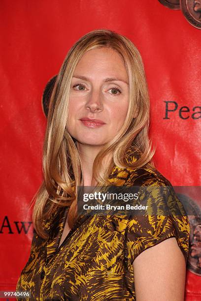 Actress Hope Davis attends the 69th Annual Peabody Awards at The Waldorf=Astoria on May 17, 2010 in New York City.