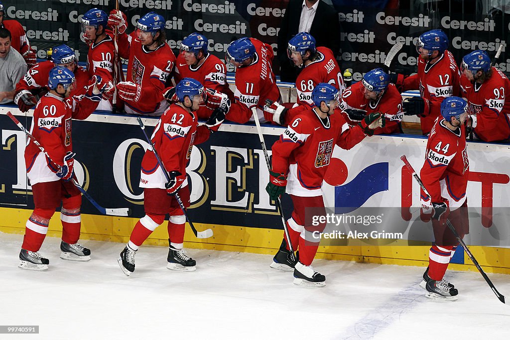 Czech Republic v Latvia - 2010 IIHF World Championship