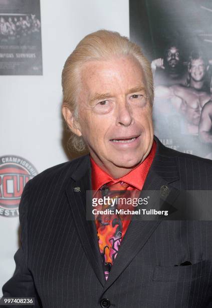 Rock Riddle attends a screening of the pro wrestling documentary "350 Days" at TCL Chinese 6 Theatres on July 12, 2018 in Hollywood, California.