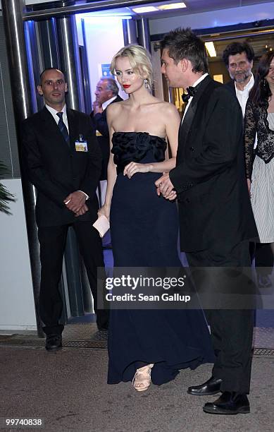 Actress Helena Mattsson departs "Biutiful" Premiere at the Palais des Festivals during the 63rd Annual Cannes Film Festival on May 17, 2010 in...