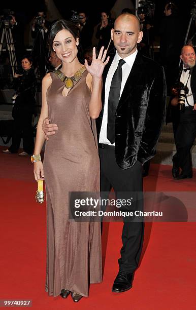 Actress Martina Gusman and director Pablo Trapero attend the premiere of 'Outrage' held at the Palais des Festivals during the 63rd Annual...