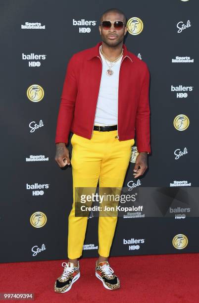 Tucker attends Sports Illustrated Fashionable 50 at HYDE Sunset: Kitchen + Cocktails on July 12, 2018 in West Hollywood, California.