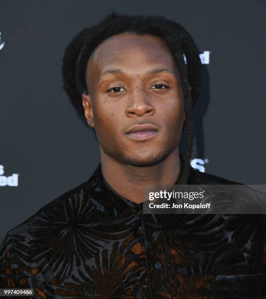 DeAndre Hopkins attends Sports Illustrated Fashionable 50 at HYDE Sunset: Kitchen + Cocktails on July 12, 2018 in West Hollywood, California.