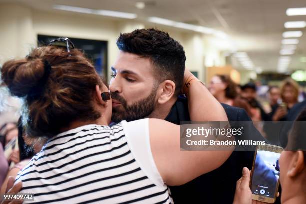 Personality/Beauty Expert Jomari Goyso greets fans and discusses his new book, "Desnudo" at Barnes & Noble at The Grove on July 12, 2018 in Los...