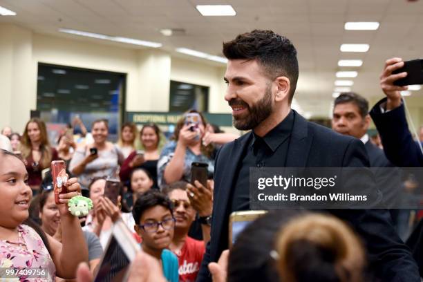 Personality/Beauty Expert Jomari Goyso greets fans and discusses his new book, "Desnudo" at Barnes & Noble at The Grove on July 12, 2018 in Los...