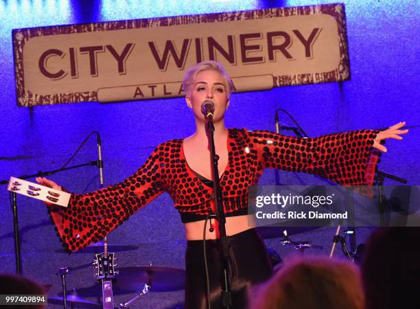 Maggie Rose performs at City Winery Atlanta on July 12, 2018 in Atlanta, Georgia.