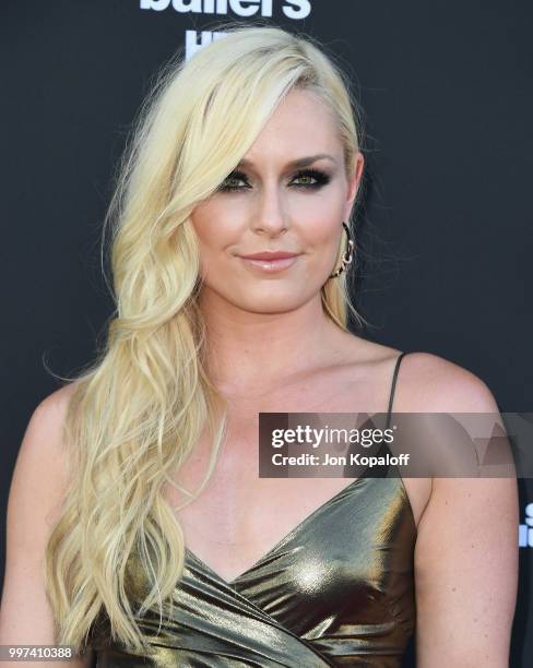 Lindsey Vonn attends Sports Illustrated Fashionable 50 at HYDE Sunset: Kitchen + Cocktails on July 12, 2018 in West Hollywood, California.