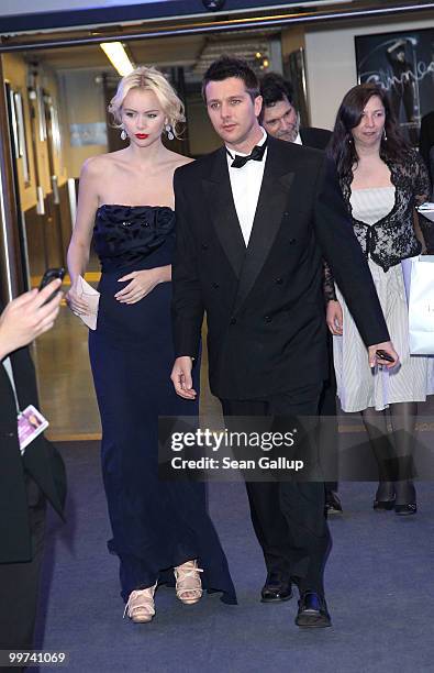 Actress Helena Mattsson departs "Biutiful" Premiere at the Palais des Festivals during the 63rd Annual Cannes Film Festival on May 17, 2010 in...