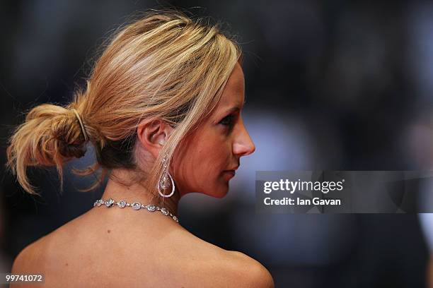 Lady Victoria Hervey attends "Outrage" Premiere at the Palais des Festivals during the 63rd Annual Cannes Film Festival on May 17, 2010 in Cannes,...