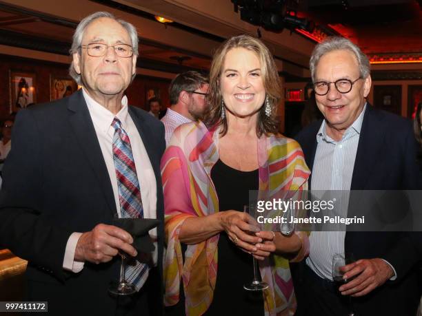 Robert Klein, Director Marina Zenovich and Lewis Black attend "Robin Williams: Come Inside My Mind" New York Premiere After Party hosted by HBO &...