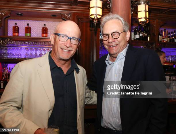 Producer Alex Gibney and Lewis Black attends "Robin Williams: Come Inside My Mind" New York Premiere After Party hosted by HBO & SAG-AFTRA on July...
