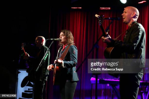 Brandi Carlile performs at An Evening With Brandi Carlile at The GRAMMY Museum on July 12, 2018 in Los Angeles, California.
