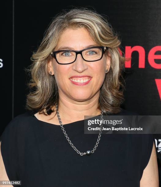 Lauren Greenfield attends the premiere of Amazon Studios' "Generation Wealth" on July 12, 2018 in Hollywood, California.