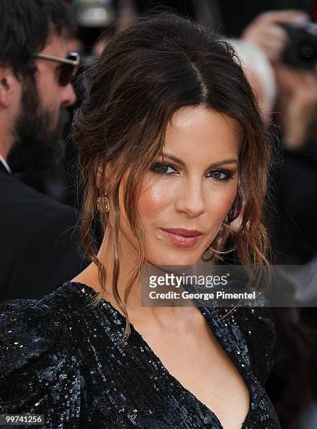 Actress Kate Beckinsale attends the premiere of 'Biutiful' held at the Palais des Festivals during the 63rd Annual International Cannes Film Festival...