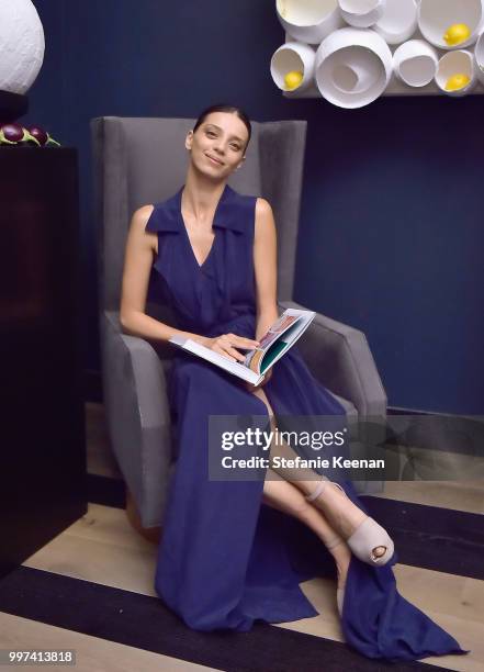 Angela Sarafyan attends the launch of Farmacy Kitchen Cookbook hosted by Vegan/Plant-based Author Camilla Fayed, Elizabeth Saltzman, and Jamie...