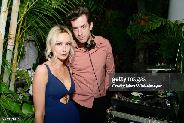 Camilla Fayed and Mark Ronson attend the launch of Farmacy Kitchen Cookbook hosted by Vegan/Plant-based Author Camilla Fayed, Elizabeth Saltzman, and...