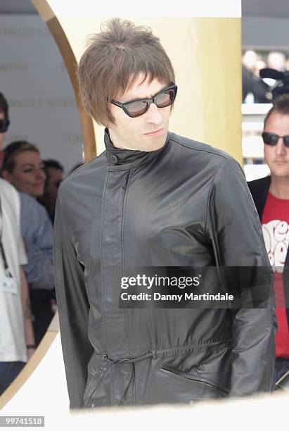 Singer Liam Gallagher is seen at the 63rd Cannes Film Festival on May 14, 2010 in Cannes, France.